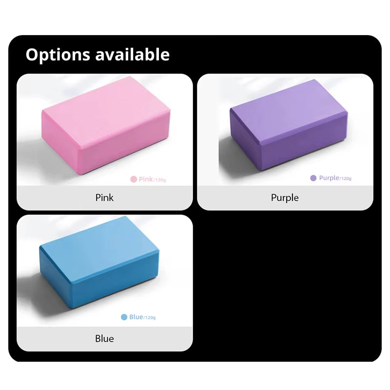 Yoga Blocks,Supportive, Lightweight & Odor Resistant, Yoga Essentials for Yogini,Eva Foam Brick for Beginners, Yogis, Pilates